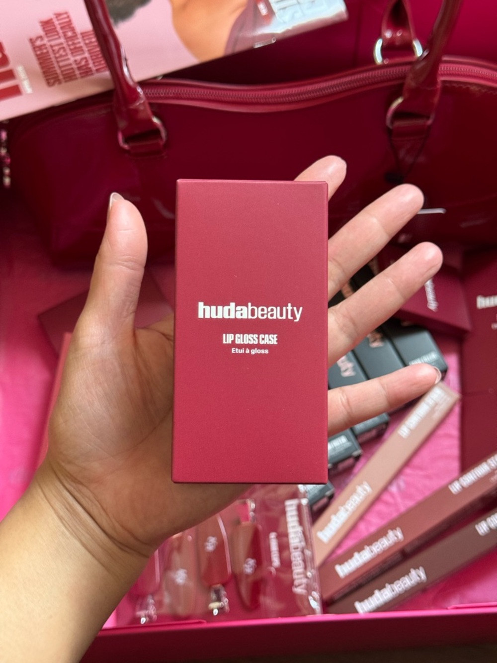 HUDA BEAUTY STRAWBERRY COLLECTION• ALL PRODUCTS ARE BRANDNEW CHECK PHOTOS - Picture 17 of 17